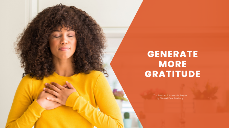 Generate more gratitude